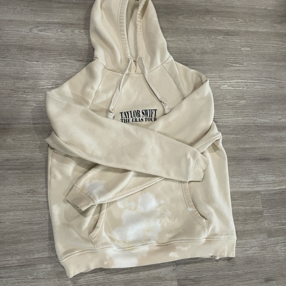 Taylor Swift The Eras Tour Beige Hoodie